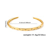 Korean Style Pentagram Sparkling Zircon Open Stainless Steel Bracelet,Women's Hand Accessories - Image 6