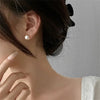 Senlissi 4-14mm Rio Silver Pearl Earrings Silver Stud Earrings for Women Jewelry Gifts - Image 6