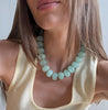 Bohemian Casual Dopamine Resin Bead Necklace Charms Chunky Jewelry Suitable for Women Daily Vacation Wear - Image 1