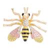 Cute Rhinestone Bee Brooch Women Party Accessories Insect Pearl Corsage Brooches Clothing Accessories - Image 15