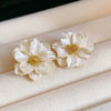 French Gentle Wind Flower Ladies Earrings, Elegant Temperament Daily Versatile Holiday Accessories Jewelry Gifts - Image 1