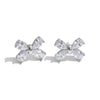 Stainless Steel Cubic Zirconia Bowknot Small Stud Earrings Korean Style Sweet Cute Jewelry Accessories - Image 8