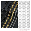 Hip Hop Width 3/5/7/9MM Cuban Link Stainless Steel Chains Necklace for Men Basic Simple Rapper's Choker on Neck Jewelry - Image 4