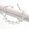 Cute Acrylic Heart Beads Choker Necklace for Women Resin Geometric Heart-shaped Beaded Collar Necklaces Girls Party Jewelry Gift - Image 11