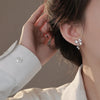 Small Zircon Hollow Heart Dangle Earrings For Women Girls Gold Color Elegant Charm Jewelry Accessories Birthday Party Gifts - Image 27