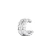 Double Hoops Geometric Fake No Pierced Clip Earrings For Women Zirconia Ear Clips Elegant Ear Cuff Earings Jewelry - Image 8