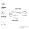 Simple Upper Cuff Arm Bracelet for Women, Geometric Armband Bangles Adjustable Jewelry - Image 6