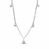 Silver Four-Leaf Clover Butterfly Star Moon Heart Key Necklace fit Women Jewelry Valentine's Day Gift - Image 22