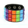 Hip Hop Rock PU Leather Bracelet Men and Women Punk Spikes Rivets Skull Heart Cross Creative Party Bracelet Jewelry Accessories - Image 10