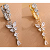1pcs Faux Fake Belly Piercing Flower Butterfly Dangling Fake Belly Button Pircing Clip On Umbilical Navel Cartilage Earring Clip - Image 12