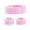 2pcs One Pair Wash Face and Wrist Band Absorb Water Sweat Wiping Bracelet Hairband Moisture Proof Sleeve Wrist Guard - Image 9