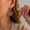 Cute Nutcracker Soldier Pendant Earrings For Women Shiny Rhinestone Imitation Pearl Elegant Earrings Christmas Year Jewelry - Image 10