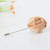 Men Boutonnieres for Wedding Groom Corsage Lapel Pins Ribbon Roses Flower Mensuit Buttonhole Brooch Marriage Accessories - Image 12