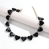 Cute Acrylic Heart Beads Choker Necklace for Women Resin Geometric Heart-shaped Beaded Collar Necklaces Girls Party Jewelry Gift - Image 14