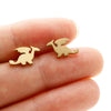 Stainless Steel Twelve Zodiac Animals Stud Earrings Jewelry Cow Pig Dog Rabbit Earrings Chinese Year Gift - Image 12