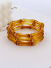 3pcs Acrylic Beaded Elastic Bracelet with Colorful Bamboos for Women's Daily Wear bracelet for women - Image 24