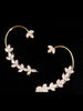 1Pc Zircon Flower Leaves Crystal Clip Earrings Simple Ear for Women Ear Cuff Earring Jewelry Birthday Gift - Image 4