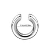 1pc Exaggerated c-Shaped Non-Piercing Nose Ring Fake Piercing Non-Piercing Ear Bone Clips For Men Ear Cuff Earrings - Image 10