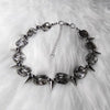 Zhuhe The Rivet Crystal Necklace In The Neo-Gothic Style Is A Jewelry Accessory For Men And Women And A Party Gift - Image 7