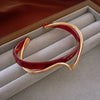 White Acrylic Bracelets Board Bend Metal Bangles Women Hand Bracelets Geometric C shaped Opening Bracelets Jewelry Gifts K - Image 10