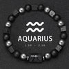 12 Constellation Zodiac Bracele Signs Beads Couples Bracelet Square Volcanic Stone Elastic Charm Bracelet for Women Men Gift - Image 13