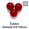 3PCS Harmony Ball For Pregnancy Necklace Pendant Copper Gold Plated 16mm Chimes Sound Ball 9 Colors Option - Image 8