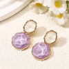 Creative Design Water ripple Resin Women's Earrings Summer Irregular Geometry Candy Color Earrings Jewelry - Image 9