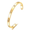 Nibastar Hollow Star Bracelets Bangles For Women Stainless Steel Sweet Romantic Bracelet Rose Gold Color Jewelry Gift - Image 17