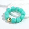 Acrylic Square Beads Elastic Bracelets for Women Boho Irregular Stone Shape Beaded Handmade Bracelet Bangle Retro Jewelry Gifts - Image 9