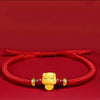 Lucky 12 Constellation Zodiac Sign Braided Animal Bracelet Men Women Red Rope Gold Color Beads Bracelet Bangle Gift Jewelry - Image 15