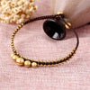 Bohemian Ankle Bracelets for Women Teen Girls, Handmade Anti Vintage Stone Beaded Chain Bells Anklet Foot Jewelry - Image 9