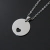 10pcs Lot 304 Stainless Steel Gold Color Love Heart Necklaces for Women Chokers Festival Party Gift Jewelry - Image 7