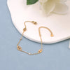 Gold-Plated Evil Eye Bracelet for Women Stainless Steel Zircon Chain Bracelet Party Jewelry Gift - Image 4