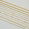 Layered Link Chain Anklets Bracelet for Women, Gold Plated Foot Leg Anklets Summer Boho Beach Jewelry Adjustable - Image 5