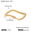 Classic Snake Chain Bracelets Women Gold Plated Stainless Steel Cuban Chain Bracelet Female Gifts Jewelry - Image 19