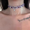 Goth Y2K Angel Wing Feather Star Cross Heart Cat Claw Pendant Bead Chain Choker Necklace For Women Harajuku Jewelry Accessories - Image 4