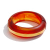 63mm Matte Color Acrylic Resin Round Thick Wrist Bracelet Bangle Stainless Steel Summer Statement Big Jewelry - Image 11