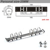 High-quality Metal Ring Binder Clips for Loose Leaf Notebook, Detachable A5 Personal A6 A7 Binder Rings for Planner Accessories - Image 7