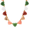 Cute Acrylic Heart Beads Choker Necklace for Women Resin Geometric Heart-shaped Beaded Collar Necklaces Girls Party Jewelry Gift - Image 2