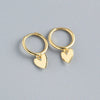Double Layers Heart Drop Earrings for Women Rhinestone Crystal Korean Bridal Wedding Earring Jewelry - Image 11