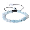 Multicolor Bead Bracelet with Square Spacer Details and Stone-Look Options - Image 26