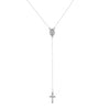 Vintage Christian Cross Bohemia Religious Rosary Pendant Necklace for Women Charm Jewelry Gifts - Image 6