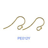 ear hook,24 0.8mm silver earring wire hooks with 2mm ball,1pair - Image 8