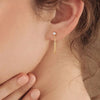 Zircon Birthstone Pendant Earrings 12 Zodiac Signs Stainless Steel Jewelry Party Gifts - Image 3