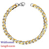 Stainless Steel Couple Men/Woman Bracelets Curb Cuban Link Chains On Hand Rock Bracelet Wrist Jewelry Gifts - Image 10