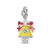 Silver Christmas Charms Santa Reindeer Sleigh Bell Gingerbread Tree Stocking Candy Cane Pendant Fit Bracelet Jewelry Gift - Image 23
