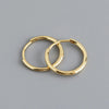 Minimalist Circle Hoop Earrings in Multiple Sizes - Image 35