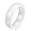 Black White Color Cutting Ceramics Rings Jewelry Classic Wedding Engagement Rings For Women Anneaux - Image 9