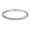 4mm Cubic Zirconia Tennis Bracelet Iced Out Chain Bracelets For Women Men Gold Color Silver Color Men Bracelet Chain Jewelry - Image 8