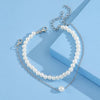 Pearl Anklet Women Ankle Bracelet Beach Imitation Pearl Barefoot Sandal Anklet Chain Foot Jewelry - Image 5